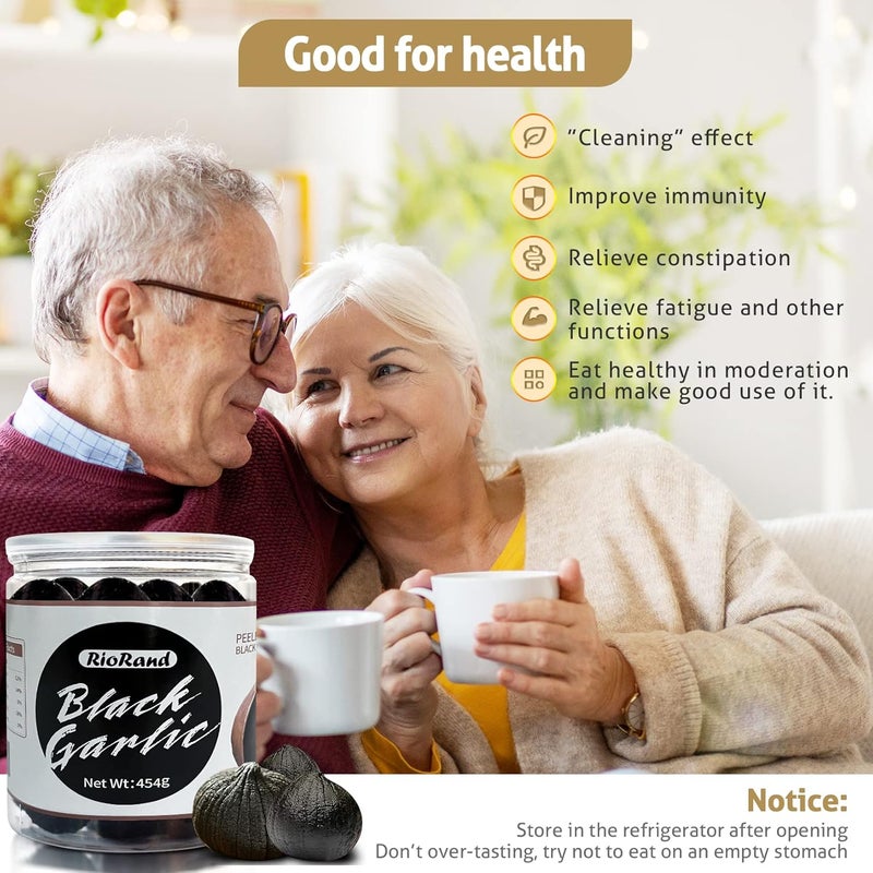 RioRand Black Garlic - 454g Jar - Image 4